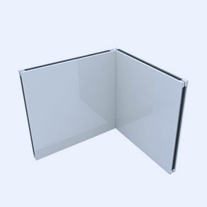 一体转角板