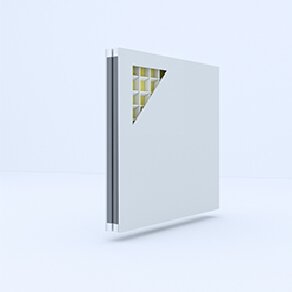 玻镁格栅板-洁净板